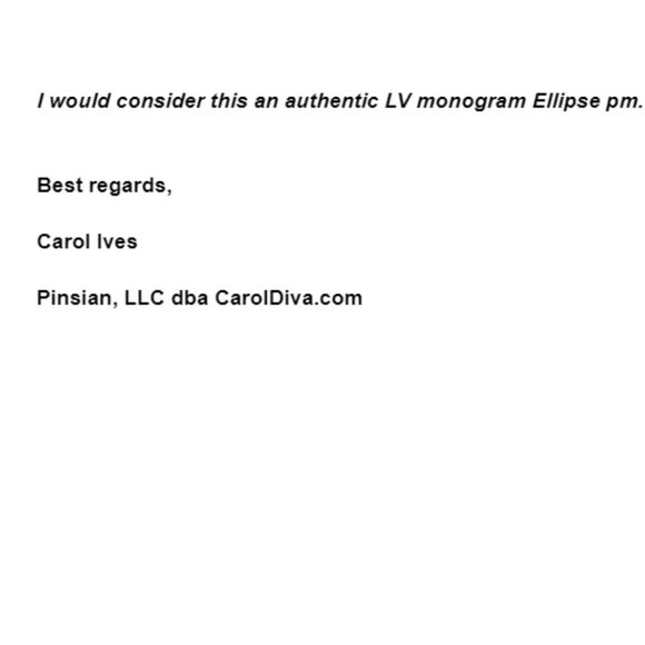 Ellipse PM  Bag LOUIS VUITTON Monogram Canvas - Picture 16 of 16